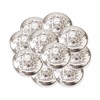 Taiko Buttons (Set of 10) Decorative Buttons, Gold Buttons, Antique
