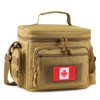 Lunch Box for Men, Tactical Lunch Bag MOLLE Webbing Leakproof