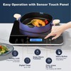 AAOBOSI Portable Induction Cooktop,1800W Induction Cooker with LCD Sensor Touch,