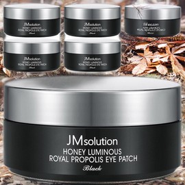 JM Solution Eye Area Wrinkle Improvement Eye Area Whitening Honey Glow Royal Propolis Eye Patch Black 6 Pieces 90g 60 Pieces / 제이엠솔루션 눈가 주름 개선 눈가 미백 꿀광 로얄 프로폴리스 아이패치 블랙 6개 90g 60개입