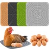 XUBX 4 Pieces Chicken Nesting Box Liners, 33 cm Chicken