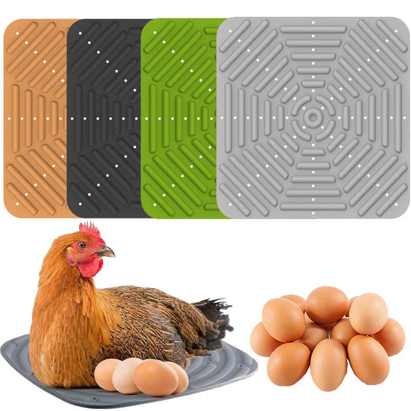 XUBX 4 Pieces Chicken Nesting Box Liners, 33 cm Chicken