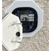 iMBAPrice 8161-1 Vertical Siding Lamp Octagon Mounting Kit with Built-in