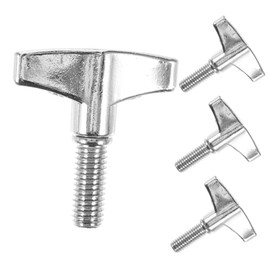 SUPVOX 4pcs Cymbal Repairing Tool Drum Cymbal Nuts Drum Nuts Percussion Cymbal Nuts Wing Screw for Drum Instrument Nuts Drums Wing Screw Cymbal Tool Wing Nuts Metal Repair Tool