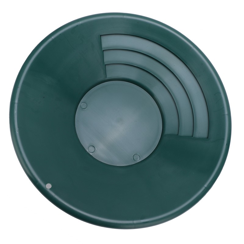350mm Gold Panning Pan Round Sifting Classifier Manual Gold Washing