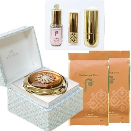 The Who Cheongidan Hwahyeon Essence Cushion No. 21 special special (main product + 2 refills) / 더 후 천기단 화현 에센스 쿠션 21호 스페셜 기획 (본품 + 리필2)