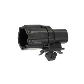 INFINAUTO Ambient Air Temperature Sensor, Outside Temperature Sensor, for Nissan 350Z Enthusiast 2009, Plastic, 27722-3VA0A, Black Stylish Design