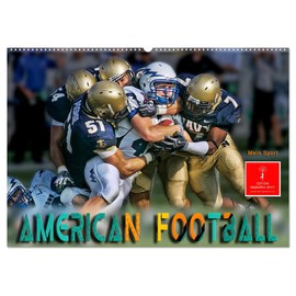 American Football - mein Sport (Wandkalender 2026 DIN A2 quer), CALVENDO Monatskalender