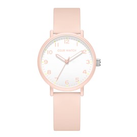 Exam Watch, Second Hand, No Noise, Wristwatch, Analog, Simple, Cute, Fashionable, Popular, 3 ATM Waterproof, Luminous, Easy to Read Men's, Women's, High School Students, Junior High School Students