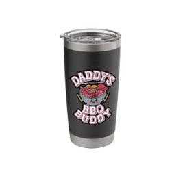 Daddy's BBQ Buddy Grill Design Stainless Steel Insulated Tumbler
