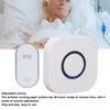 Wireless Caregiver Pager Emergency Nurse Alert System 433MHZ Volume Adjustment