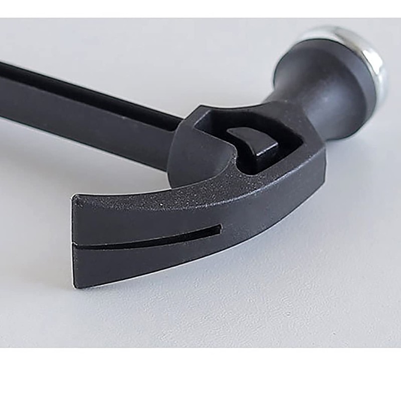 6Pack Mini Plastic Claw Hammer Handle Household Hammers Nail Puncher