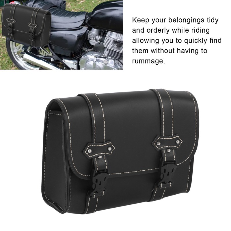 Large Capacity Saddle Bag Waterproof Luggage Storage Pouch Universal for
