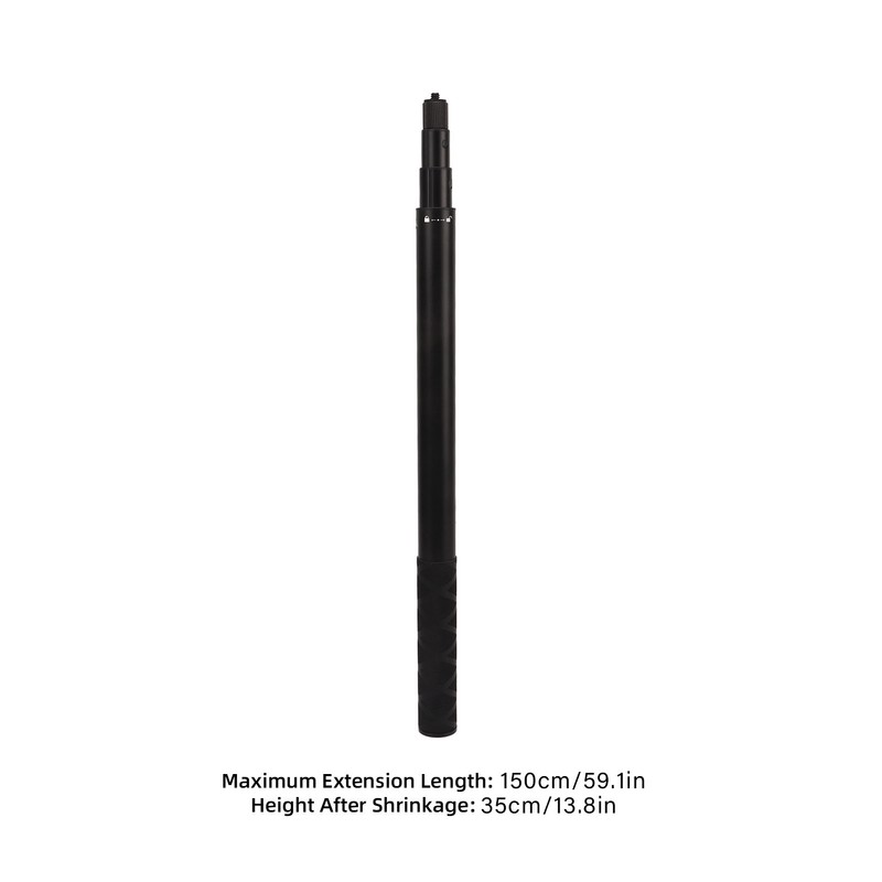 Invisible Selfie Stick with Screw Bar Portable Extendable Selfie Stick