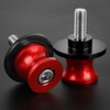 M6 Swingarm Spools, Motorcycle 6mm Sliders Stand Universal for FZ07