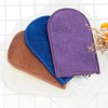 Exfoliating Gloves, 4pcs African Net Exfoliating Mitts, Body Scrub Glove