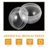 DOITOOL 50 Pcs Transparent Shell Candy Catcher Machine Clear Fillable