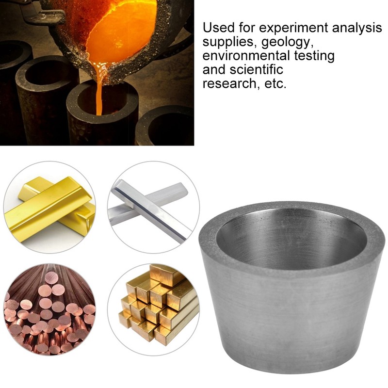 Graphite Crucible Metal Liquid Melting Mixing Tool for Geology Experiment