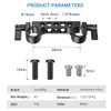 SMALLRIG 15mm Dual Rod Clamp for 15mm Rail Support System