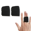 JEYORZY 2 x Finger Bandage, Finger Splint, Soft & Comfortable Finger Protection, Finger Protection with Velcro Fastening, Elastic Finger Splint, Finger Stabiliser for Protect the Finger, Finger
