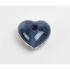UrnsWithLove Mini Keepsake Urn For Token Ashes Beautiful Blue And