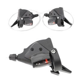 HOUSON 3x8 24Speed ​​Bicycle Shifter Set, Mountain Bike Shifter Brake Shifter Bicycle Shifter Brake Lever for Bicycles Road Bike Mountain Bike City Bike Folding Bike