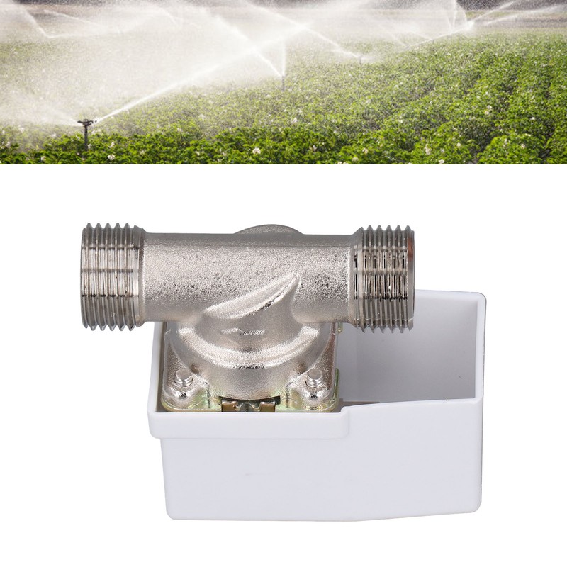 G1/2 Water Inlet Solenoid Valve Anti Backflow Removable Filter Screen