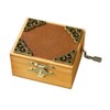YouTang(TM) Mini Size Retro Wooden 18-Note Hand-Crank Musical Box,Musical Toys,Tune:Amazing
