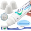 Self-Closing XXL Toothpaste Caps 3-Pack White, Sensodyne Pronamel Compatible by