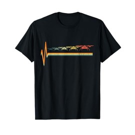 Flying Tees Drone Heartbeat Heart Love Gift T-Shirt
