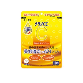 Melano CC Rohto Melano CC Intensive Care Mask Pack (10 Sheets) / 로토 멜라노CC 집중 케어 마스크팩 10매입