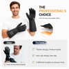 ThxToms Heavy Duty Rubber Gloves, Industrial Chemical Resistant Gloves Waterproof