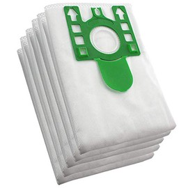 Electruepart 3D Type U Vacuum Dust Bags Compatible to fit Miele S7000 Series (Pack of 5 with 1 Cut to size Filter)