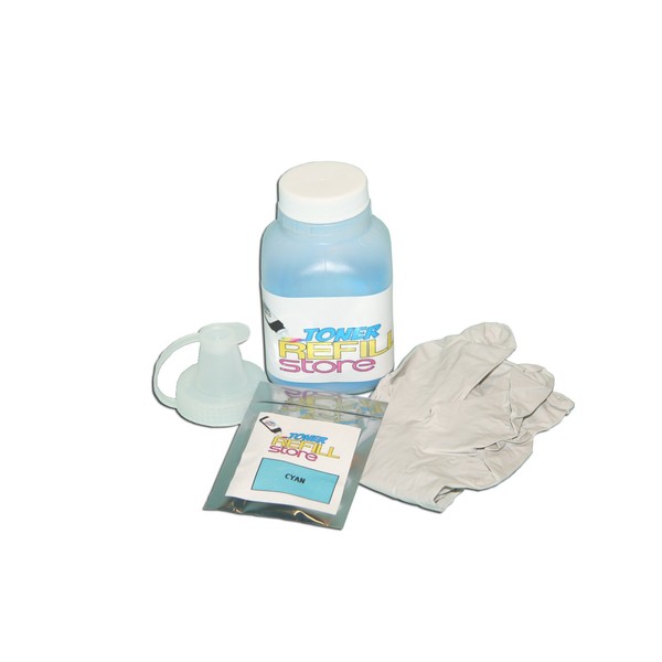 Toner Refill Store ™ Cyan Toner Refill Kit with Reset