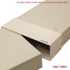 Kair Rectangular Straight Connector 204mm x 60mm Flat Pipe Joint
