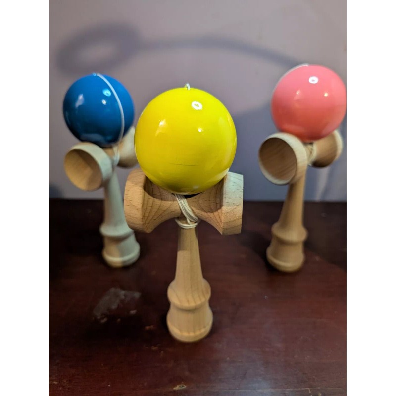 Classic Wooden Kendama Skill Game
