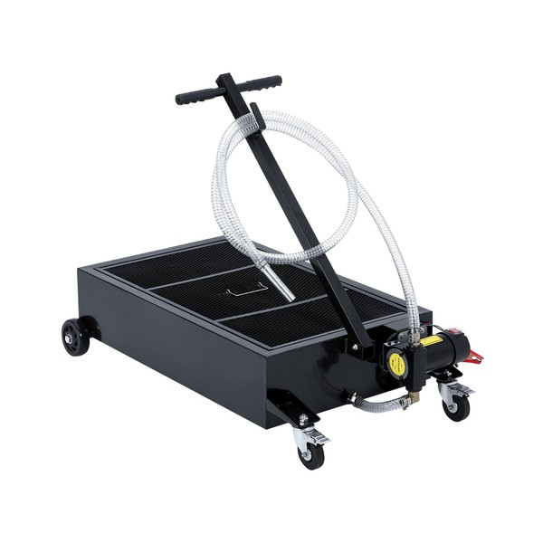 BouPower Oil Drain Pan, 20-Gallon Low Profile Electric Oil Drain