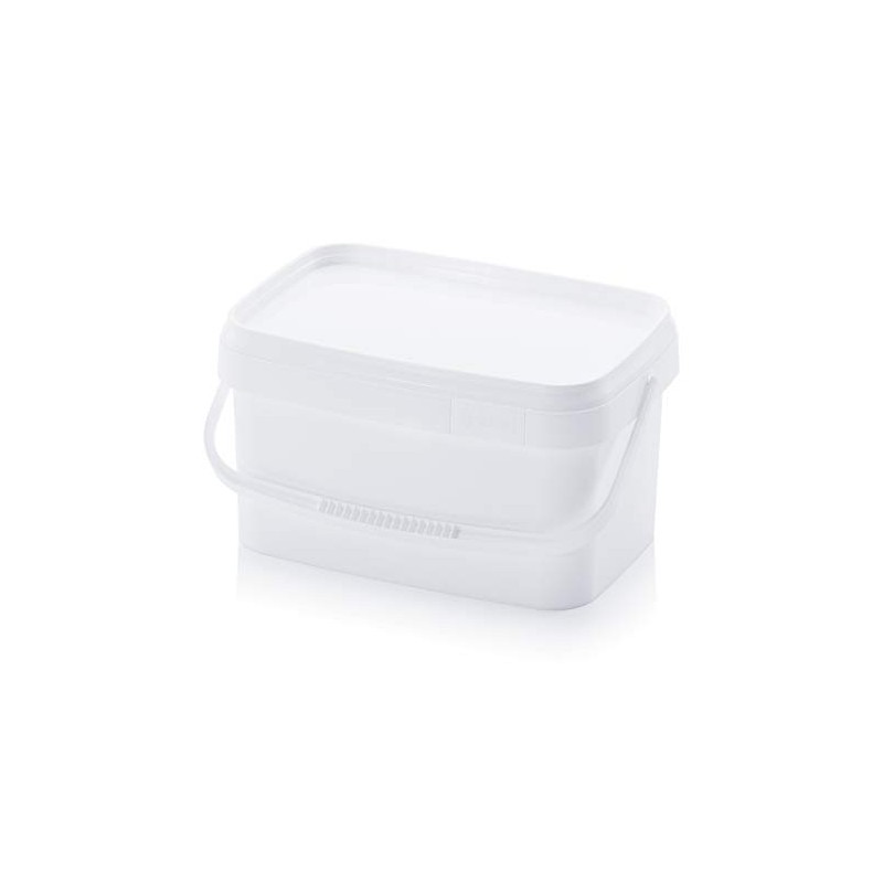 Bucket 5.6 L Rectangular x 5 L Food Safe Stackable