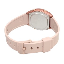 Casio Standard Standard Digital LW204 Digital Watch for Women, Kids, Girls, LW-204, Waterproof, Lightweight, Thin, Simple, Easy Operation, Business Watch, beige/rose, Simple