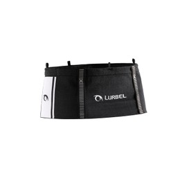 LURBEL Loop Three, Carrier Belt, Trail Belt, Pole Carrier Belt, Optimal Fit, Unisex, black White, 5, Modern