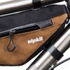 Alpkit Bilbie Weatherproof 1.5 Litre Half-Length Frame Bag (Panther Black)