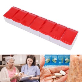 Pill Case, Weekly Pill Organiser. Keep the lid of the pill box tightly closed for working in outdoor activities. For travel at home