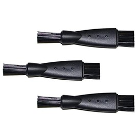 HQRP 3-pack Cleaning Brush compatible with Panasonic Arc5, ES-LA93-K, Arc4, ES2207P, ES-LA63-S, ES8103S Arc3, ES3831K, ES2216PC, ES-RT51-S, ES8243A Electric Shaver, Trimmer