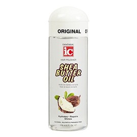 Fantasia Ic Aceite de manteca de karité para pulir el cabello, 6 onzas