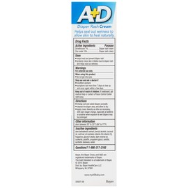 A and D W/ZINC Oxide Cream 4 OZ