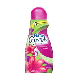 Purex Crystals in-Wash Fragrance and Scent Booster, Fabulously Fresh, 39 Ounce