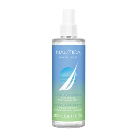 Nautica for Her Jasmine Coast Body Mist, 8.4 Fl Oz (Pack of 1), Notes of Pear, Jasmine, and Musk, Women's Fragrance, Long Lasting, Mood-Boosting Fragrance, Vegan Formula