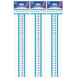 Carson Dellosa Education -20 to 20 Student Number Lines Manipulative, Grade K-3, 30 Per Pack, 3 Packs