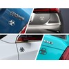 XP Design Car Decal Biohazard 3D Embossing Seal Accessory Car