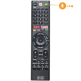 PERFASCIN RMF-TX300U RMF-TX200U RMF-TX201U Reemplazo Control Remoto de Voz Compatible con Sony 4K HDR Ultra HD TV XBR-43X800E XBR-49X800E XBR-75X850E XBR-55X806E XBR-100Z9D XBR-55X900E XBR-100Z9D
